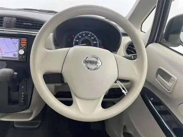 日産 デイズ J 富山県 2016(平28)年 6万km クールシルバー 純正ナビ（AM/FM/CD/AUX/BT）/フルセグTV/バックカメラ/社外AW付きスタッドレスタイヤ積込/衝突被害軽減ブレーキ/横滑り防止装置/ETC/リモコンキー/社外フロアマット/エアコン