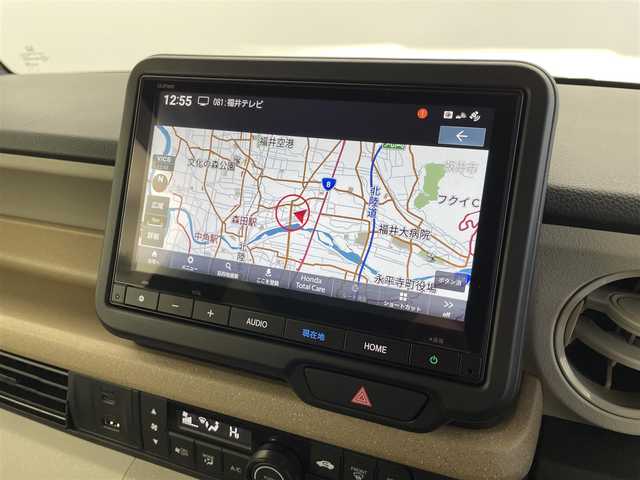 ホンダ Ｎ ＢＯＸ 福井県 2024(令6)年 0.4万km プレミアムサンライトホワイトパール 純正８インチナビ/【AM/FM/CD/DVD/フルセグTV/Bluetooth/USB】/バックカメラ/ETC/片側パワースライドドア/前席シートヒーター/前方ドライブレコーダー/追従型クルーズコントロール/オートライト/LEDヘッドライト/電動パーキングブレーキ/ブレーキホールド/ステアリングスイッチ