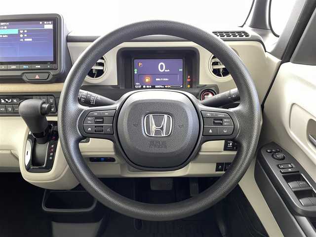 ホンダ Ｎ ＢＯＸ 福井県 2024(令6)年 0.4万km プレミアムサンライトホワイトパール 純正８インチナビ/【AM/FM/CD/DVD/フルセグTV/Bluetooth/USB】/バックカメラ/ETC/片側パワースライドドア/前席シートヒーター/前方ドライブレコーダー/追従型クルーズコントロール/オートライト/LEDヘッドライト/電動パーキングブレーキ/ブレーキホールド/ステアリングスイッチ