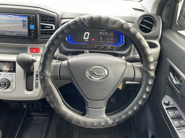 ダイハツ ミラ イース G リミテッド SAⅢ 新潟県 2023(令5)年 3.5万km ブラックマイカメタリック ワンオーナー/冬タイヤ積載/純正ナビ/（DTV/DVD/Bluetooth）/衝突軽減/コーナーセンサー/バックカメラ/プッシュスタート/アイドリングストップ/ドライブレコーダー/シートヒーター/USB電源/シガーソケット/フロアマット/LEDヘッドライト/電格ミラー/ドアバイザー/スペアキー