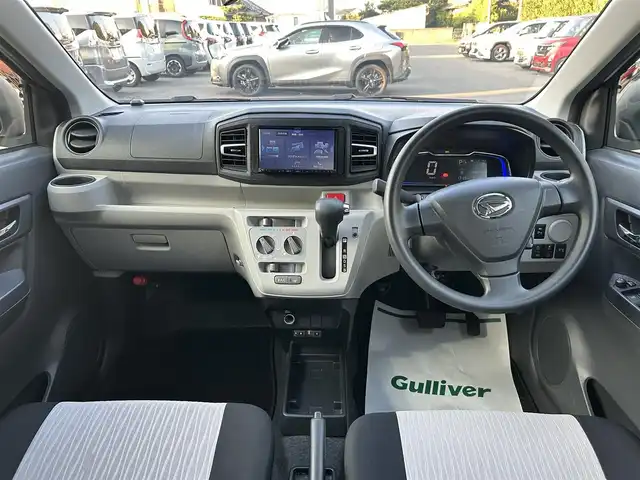 ダイハツ ミラ イース X SAⅢ 大阪府 2020(令2)年 3万km ホワイト 社外ナビ（Bluetooth/CD/iPod/AUX)/衝突被害軽減システム/横滑り防止装置/アイドリングストップ/コーナーセンサー/ドライブレコーダー/社外フロアマット/ETC