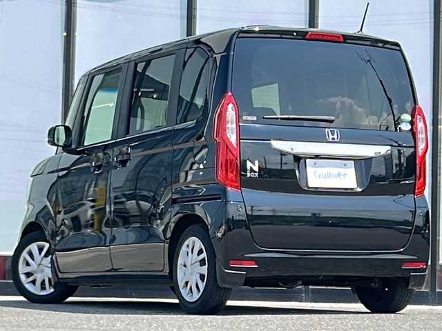 ホンダ Ｎ ＢＯＸ G EX ホンダセンシング 山形県 2019(令1)年 6.7万km クリスタルブラックパール ホンダセンシング/純正SDナビ/（AM/FM/TV/CD/DVD/BT/AUX）/ETC/ドライブレコーダー/リモコンエンジンスターター/バックカメラ/クルーズコントロール/片側電動スライドドア/純正フロアマット/レーンキープ/ステアリングリモコンスイッチ/コーナーセンサー/電動ウインカー格納ミラー/純正スチールホイール/サマータイヤ車載スチールホイール
