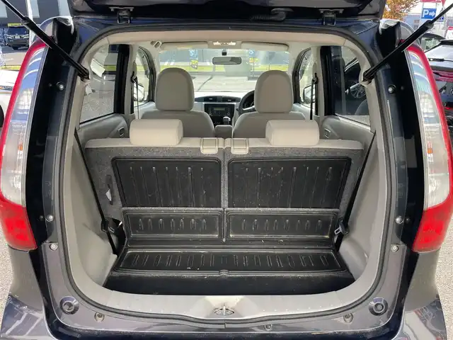 三菱 ｅＫワゴン M 新潟県 2013(平25)年 8.5万km パープリッシュネイビーパール ワンオーナー/社外ホイールスタッドレスタイヤ装着/アイドリングストップ/ドアバイザー/純正フロアマット/電動格納ドアミラー/レベライザー