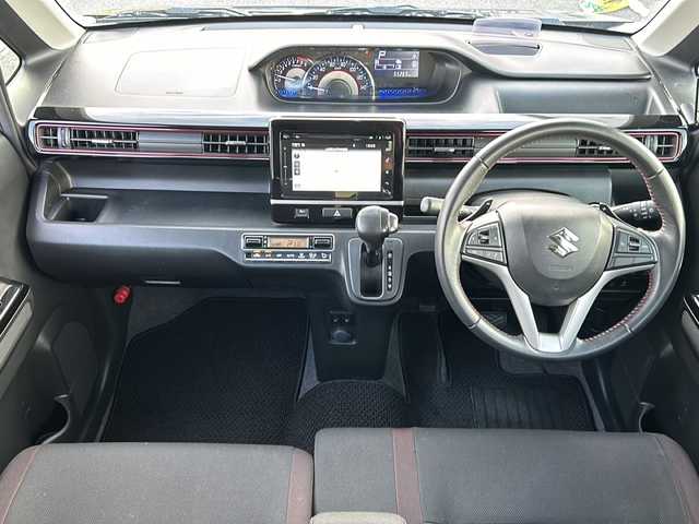 スズキ ワゴンＲ スティングレー HYBRID T 山形県 2017(平29)年 5.6万km ブルーイッシュブラックパール3 4WD/禁煙車/デュアルカメラブレーキサポート/クルーズコントロール/レーンキープアシスト/純正ナビ/（Bluetooth/CD/フルセグ)/全方位カメラ/LEDオートライト/オートマチックハイビーム/フォグランプ/DN席シートヒーター/ステアリングスイッチ/パドルシフト/純正AW/電動格納ウィンカーミラー/スマートキー×2/エンジンスターター