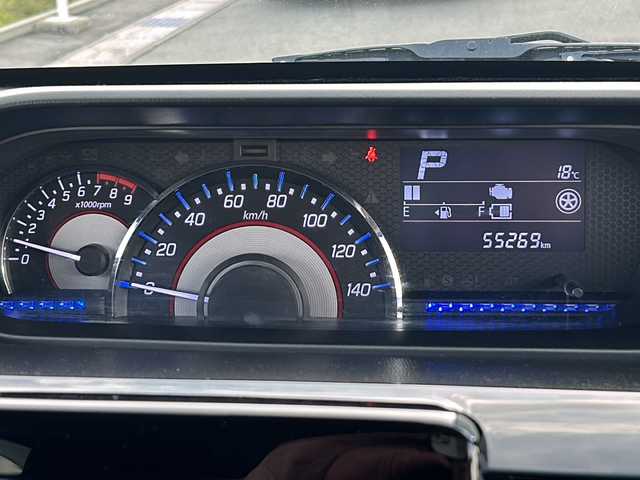 スズキ ワゴンＲ スティングレー HYBRID T 山形県 2017(平29)年 5.6万km ブルーイッシュブラックパール3 4WD/禁煙車/デュアルカメラブレーキサポート/クルーズコントロール/レーンキープアシスト/純正ナビ/（Bluetooth/CD/フルセグ)/全方位カメラ/LEDオートライト/オートマチックハイビーム/フォグランプ/DN席シートヒーター/ステアリングスイッチ/パドルシフト/純正AW/電動格納ウィンカーミラー/スマートキー×2/エンジンスターター