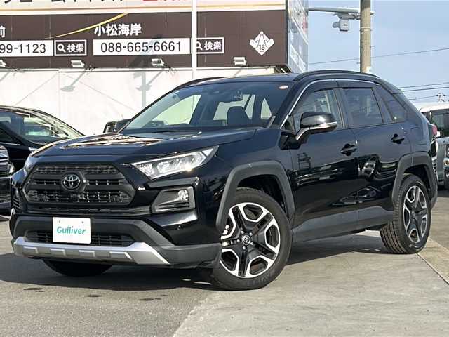 トヨタ ＲＡＶ４ アドベンチャー 徳島県 2021(令3)年 1.6万km アティチュードブラックマイカ 純正メモリナビ/（BT/フルセグ/USB）/4WD/全方位カメラ/追従式クルーズコントロール/ブラインドスポットモニター/前後コーナーセンサー/合皮シート/純正19インチAW/LEDヘッドライト/純正フロアマット/前席パワーシート/ドライブレコーダー/ビルトインETC