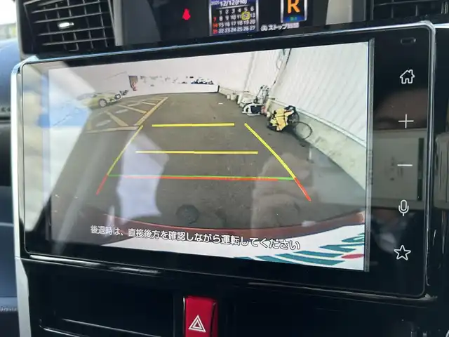 トヨタ ルーミー カスタムG 佐賀県 2021(令3)年 3.4万km ファイアークォーツレッドM 純正9インチディスプレイオーディオ/・フルセグTV/AM/FM/USB/Bluetooth/・Apple Car Play/Android Auto/バックカメラ/前後ドライブレコーダー/ビルトインETC/両側パワースライドドア/電子パーキングブレーキ/・AUTO HOLD機能/DN席シートヒーター/後席サンシェード/ISOFIX対応/革巻きステアリング/ステアリングリモコン/純正14インチアルミホイール/純正LEDヘッドライト/・オートマチックハイビーム/純正LEDフォグランプ/純正フロアマット/純正ドアバイザ―/取扱説明書/スペアキー１本/スマートアシスト/・レーダークルーズコントロール/・先行車発進お知らせ機能/・車線逸脱警報機能/・衝突軽減ブレーキ/・標識認識機能/・ふらつき警報/・クリアランスソナー