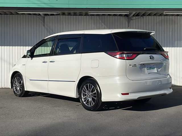 トヨタ エスティマ ハイブリッド アエラス 長野県 2016(平28)年 6.4万km ホワイトパールクリスタルシャイン ４ＷＤ/純正9型ナビフルセグTV/12.1型フリップダウンモニター/両側パワースライドドア/純正17インチアルミ/純性ＯＰモデリスタサス/バックカメラ/ＥＴＣ２・０/パワーシート/プッシュスタート/レーンキープアシスト/取説・スペアキー/ワンオーナー