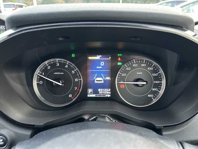 スバル インプレッサ スポーツ 1．6i－Lアイサイト 佐賀県 2018(平30)年 3.4万km クリスタルホワイトP 社外7インチナビゲーション/ETC/パドルシフト/バックモニター/サイドモニター/プリクラッシュブレーキ/純正16インチアルミホイール/車線逸脱警報機能/全車速追従機能付クルーズコントロール/車線逸脱抑制機能/スバルリヤビークルディテクション/ヒルスタートアシスト/LEDヘッドライト/フォグランプ/スマートキー