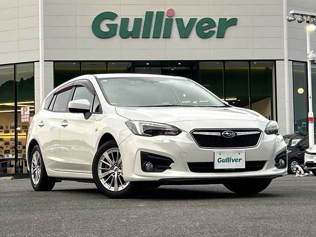 スバル インプレッサ スポーツ 1．6i－Lアイサイト 佐賀県 2018(平30)年 3.4万km クリスタルホワイトP 社外7インチナビゲーション/ETC/パドルシフト/バックモニター/サイドモニター/プリクラッシュブレーキ/純正16インチアルミホイール/車線逸脱警報機能/全車速追従機能付クルーズコントロール/車線逸脱抑制機能/スバルリヤビークルディテクション/ヒルスタートアシスト/LEDヘッドライト/フォグランプ/スマートキー