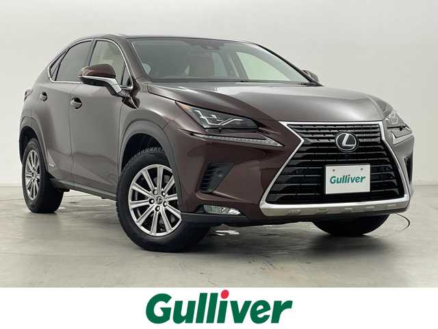 レクサス ＮＸ 300h Iパッケージ 群馬県 2020(令2)年 4.5万km アンバークリスタルシャイン パノラミックビューモニター/ブラインドスポットモニター/リヤクロストラフィックアラート/＝＝＝＝＝＝/純正10.3インチワイドディスプレイナビ（AM/FM/Bluetooth/SD/USB/AUX/DVD/CD）/レクサスセーフティシステム＋/ ・プリクラッシュセーフティシステム/ ・レーンディパーチャーアラート/ ・アダプティブハイビームシステム/ ・レーダークルーズコントロール(全車速追従機能付)/パワーバックドア/パドルシフト/クリアランスソナー/ビルトインETC2.0/前席パワーシート(運転席側ポジションメモリ付)/前席シートヒーター/ステアリングヒーター/三眼フルLEDヘッドランプ/純正前後ドライブレコーダー(DRD-H68)/プッシュスタート/スマートキー/スペアキー有