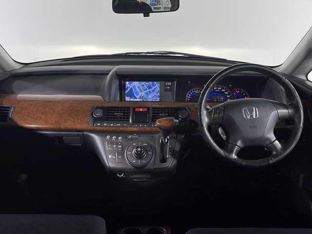 ホンダ エリシオン プレステージ S HDDナビ SP 福岡県 2007(平19)年 14.5万km 黒 ・Bカメラ/・両側パワースライドドア/・純正ナビ/・17インチ純正ホイール/・CD/DVD/・フリップダウン/・フルセグTV/・リモコンキー