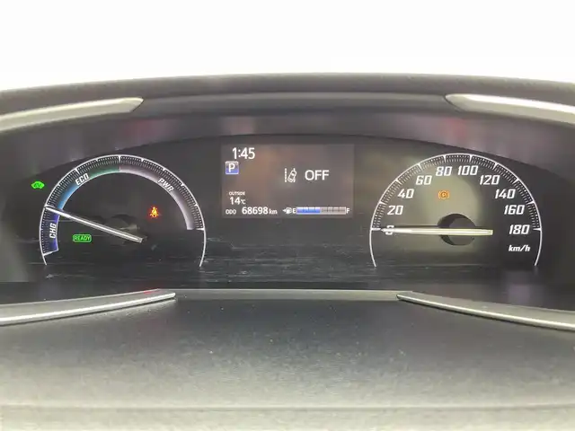 トヨタ シエンタ ハイブリッド G 千葉県 2016(平28)年 6.9万km ブラックマイカ 禁煙車/トヨタセーフティセンス/・レーンディパーチャーアラート/・先行車発進システム/両側パワースライドドア/純正メモリナビ/・型番：NSZT-W64/・CD/DVD/AUX/USB/Bluetooth/フルセグTV/・バックカメラ/・ビルトインETC/革巻きステアリング/・ステアリングスイッチ/DNシートヒーター/純正フロアマット/純正ドアバイザー/純正ホイールキャップ/オートライト/・オートマチックハイビーム/・LEDヘッドライト/・フォグランプ/電動格納ウインカーミラーアイドリングストップ/プッシュスタート/・スマートキー/・スペアキー