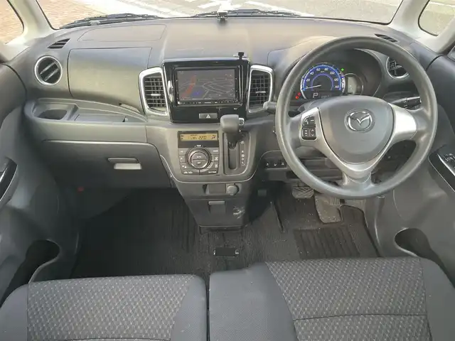 マツダ フレアワゴン カスタムスタイル XG 福岡県 2016(平28)年 6.5万km ブルーイッシュブラックパール3 (株)IDOMが運営する【じしゃロン八幡西店】の自社ローン専用車両になります。こちらは現金またはオートローンご利用時の価格です。自社ローンご希望の方は別途その旨お申付け下さい/衝突被害軽減ブレーキ//片側パワースライドドア//ディーラーOP・メモリナビ【CA9K3】/(Bluetooth接続・フルセグTV・DVD再生)//バックカメラ//ETC//シートヒーター//レーンキープアシスト//アイドリングストップ//ステアリングスイッチ//HIDオートヘッドライト//フォグライト//ISOFIX