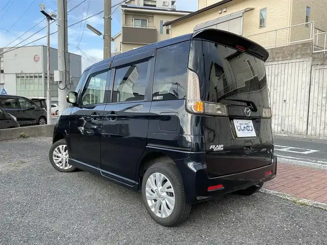 マツダ フレアワゴン カスタムスタイル XG 福岡県 2016(平28)年 6.5万km ブルーイッシュブラックパール3 (株)IDOMが運営する【じしゃロン八幡西店】の自社ローン専用車両になります。こちらは現金またはオートローンご利用時の価格です。自社ローンご希望の方は別途その旨お申付け下さい/衝突被害軽減ブレーキ//片側パワースライドドア//ディーラーOP・メモリナビ【CA9K3】/(Bluetooth接続・フルセグTV・DVD再生)//バックカメラ//ETC//シートヒーター//レーンキープアシスト//アイドリングストップ//ステアリングスイッチ//HIDオートヘッドライト//フォグライト//ISOFIX