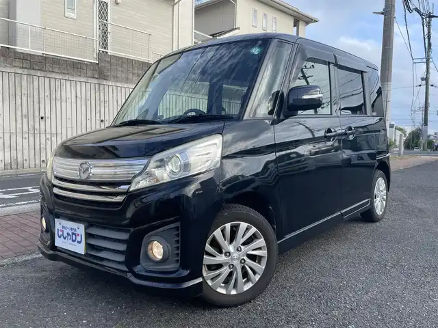 マツダ フレアワゴン カスタムスタイル XG 福岡県 2016(平28)年 6.5万km ブルーイッシュブラックパール3 (株)IDOMが運営する【じしゃロン八幡西店】の自社ローン専用車両になります。こちらは現金またはオートローンご利用時の価格です。自社ローンご希望の方は別途その旨お申付け下さい/衝突被害軽減ブレーキ//片側パワースライドドア//ディーラーOP・メモリナビ【CA9K3】/(Bluetooth接続・フルセグTV・DVD再生)//バックカメラ//ETC//シートヒーター//レーンキープアシスト//アイドリングストップ//ステアリングスイッチ//HIDオートヘッドライト//フォグライト//ISOFIX
