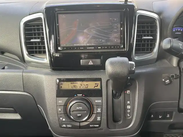 マツダ フレアワゴン カスタムスタイル XG 福岡県 2016(平28)年 6.5万km ブルーイッシュブラックパール3 (株)IDOMが運営する【じしゃロン八幡西店】の自社ローン専用車両になります。こちらは現金またはオートローンご利用時の価格です。自社ローンご希望の方は別途その旨お申付け下さい/衝突被害軽減ブレーキ//片側パワースライドドア//ディーラーOP・メモリナビ【CA9K3】/(Bluetooth接続・フルセグTV・DVD再生)//バックカメラ//ETC//シートヒーター//レーンキープアシスト//アイドリングストップ//ステアリングスイッチ//HIDオートヘッドライト//フォグライト//ISOFIX