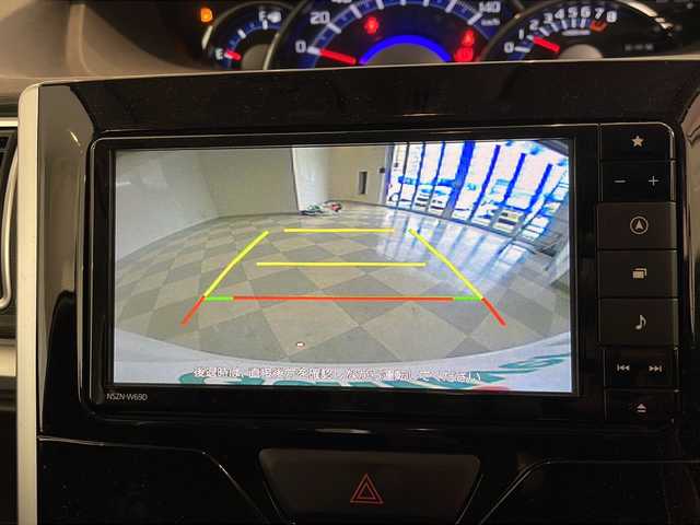 ダイハツ タント カスタム RS SA Ⅲ 福井県 2018(平30)年 4.7万km パールホワイトⅢ 純正7インチナビ/フルセグTV/バックカメラ/ETC/ドライブレコーダー/両側パワースライドドア/シートヒーター/衝突軽減ブレーキ/オートライト/オートハイビーム/LEDヘッドライト/LEDフォグランプ/プッシュスタート/スマートキー/純正AW/純正フロアマット/ステアリングスイッチ/ウィンカーミラー