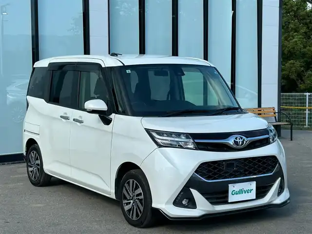トヨタ タンク カスタムG S 大阪府 2017(平29)年 3.5万km パールホワイトⅢ 純正９インチナビ/  フルセグTV/CD/DVD/Bluetooth/USB/バックモニター/衝突軽減ブレーキ/横滑り防止装置/両側パワースライドドア/クルーズコントロール/レーンキープアシスト/アイドリングストップ/純正14インチアルミホイール/純正フロアマット/プッシュスタート/スマートキー/ＥＴＣ/ＬＥＤライト