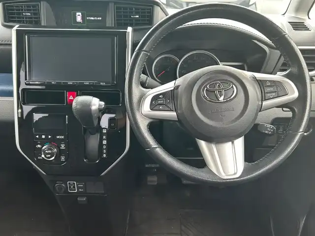 トヨタ タンク カスタムG S 大阪府 2017(平29)年 3.5万km パールホワイトⅢ 純正９インチナビ/  フルセグTV/CD/DVD/Bluetooth/USB/バックモニター/衝突軽減ブレーキ/横滑り防止装置/両側パワースライドドア/クルーズコントロール/レーンキープアシスト/アイドリングストップ/純正14インチアルミホイール/純正フロアマット/プッシュスタート/スマートキー/ＥＴＣ/ＬＥＤライト
