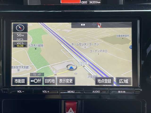 トヨタ タンク カスタムG S 大阪府 2017(平29)年 3.5万km パールホワイトⅢ 純正９インチナビ/  フルセグTV/CD/DVD/Bluetooth/USB/バックモニター/衝突軽減ブレーキ/横滑り防止装置/両側パワースライドドア/クルーズコントロール/レーンキープアシスト/アイドリングストップ/純正14インチアルミホイール/純正フロアマット/プッシュスタート/スマートキー/ＥＴＣ/ＬＥＤライト
