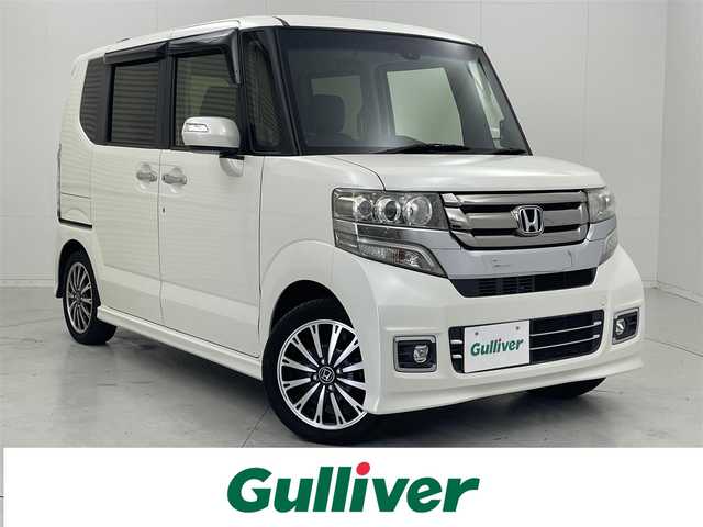 ホンダ Ｎ ＢＯＸ カスタム G ターボ Lパッケージ 茨城県 2016(平28)年 6.9万km プレミアムホワイトパールⅡ 純正ナビ/バックカメラ/フルセグ/シティブレーキアクティブシステム/クルーズコントロール/両側電動スライドドア/ETC/純正15インチAW/スマートキー