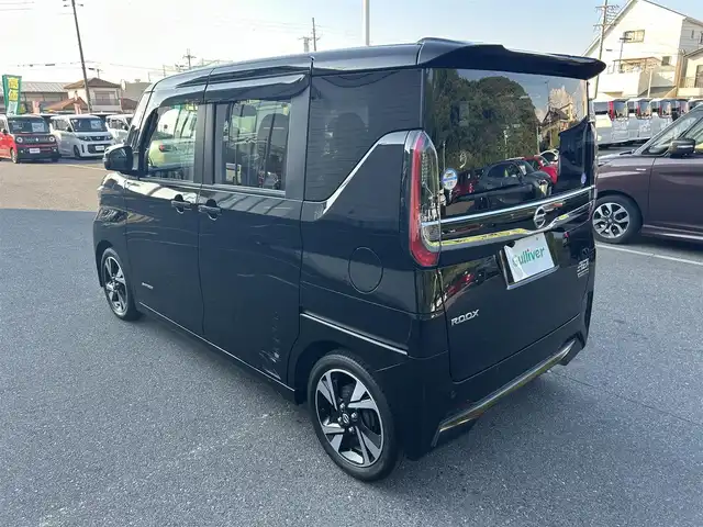 日産 ルークス HWS Gターボ プロパイロットED 大阪府 2020(令2)年 1.9万km ブラック 純正9インチナビ（フルセグ/Bluetooth/USB）/車外カメラ（バック/フロント/サイド/全方位）/衝突被害軽減システム/横滑り防止装置/レーンキープアシスト/プロパイロット/アイドリングストップ/両側パワースライドドア/純正ドライブレコーダー/純正AW/純正フロアマット/純正LEDライト/フロントフォグランプ/スペアキー1本