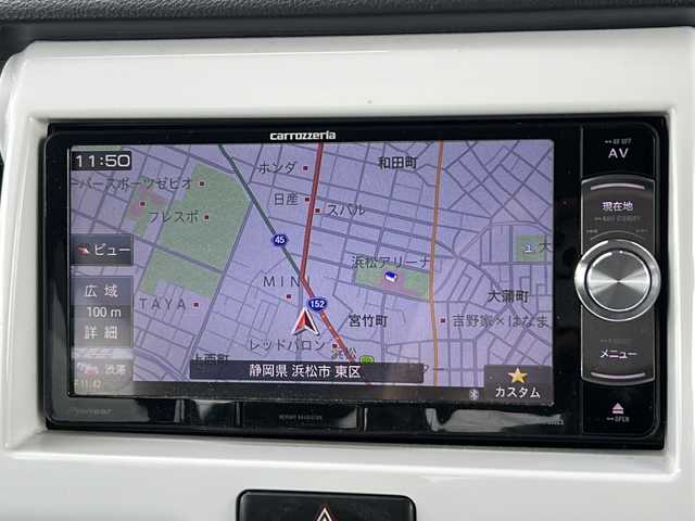スズキ ハスラー F リミテッド 静岡県 2017(平29)年 5.5万km クリスタルホワイトパール/ブラック2トーン 社外メモリナビ/・CD/・DVD/・フルセグＴＶ/・Bluetooth/・USB/・AM/・FM/主要装備/・衝突軽減/・バックカメラ/・ETC/・シートヒーターD/N席/・LEDヘッドライト/・オートライト/・ステアリングリモコン/・社外フロアマット/・純正アルミホイール/・スマートキー/・プッシュスタート/・Wエアバック