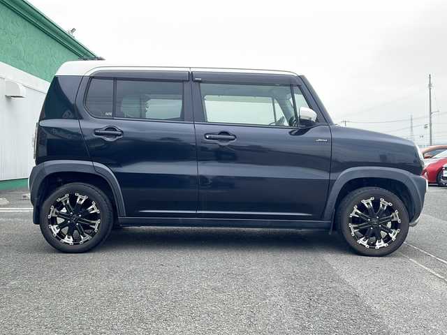 スズキ ハスラー Jスタイル 徳島県 2015(平27)年 15.3万km ブルーイッシュブラックパール 社外7インチナビ/（Bluetooth/フルセグTV/CD/DVD）/シートヒーター/LEDヘッドライト/オートライト/社外15AW/純正フロアマット/電格ミラー/ドアバイザー/プッシュスタート/スマートキー