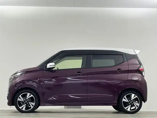 日産 デイズ HWS G ターボ プロパイロットED 埼玉県 2024(令6)年 1.1万km パープル 純正９インチナビ　アラウンドビューモニター　Ｂｌｕｅｔｏｏｔｈ　ブラインドスポットモニター　ドライブレコーダー　オートハイビーム　コーナーセンサー アイドリングストップ 衝突軽減システム ETC