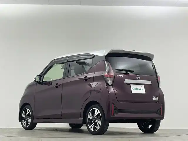 日産 デイズ HWS G ターボ プロパイロットED 埼玉県 2024(令6)年 1.1万km パープル 純正９インチナビ　アラウンドビューモニター　Ｂｌｕｅｔｏｏｔｈ　ブラインドスポットモニター　ドライブレコーダー　オートハイビーム　コーナーセンサー アイドリングストップ 衝突軽減システム ETC