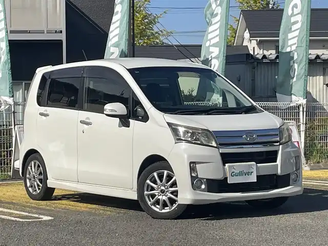 ダイハツ ムーヴ カスタム X SA 宮城県 2014(平26)年 8.9万km パールホワイトⅢ