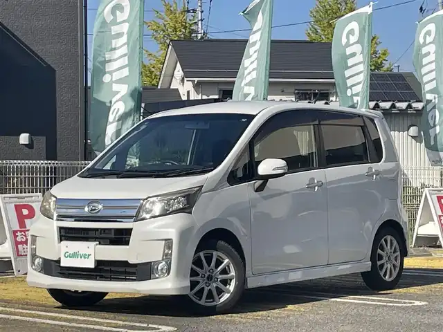 ダイハツ ムーヴ カスタム X SA 宮城県 2014(平26)年 8.9万km パールホワイトⅢ