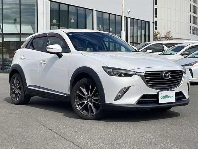 マツダ ＣＸ－３ XD ツーリング 青森県 2015(平27)年 9.9万km クリスタルホワイトパールマイカ ・4WD/・マツダコネクトナビ/・Bluetooth/・バックカメラ/・ドライブレコーダー/・ブラインドスポットモニター/・クルーズコントロール/・ハーフレザーシート/・シートヒーター/・プッシュスタート/・スマートキー/・ETC/・純正18AW/・オートライト/・USB端子