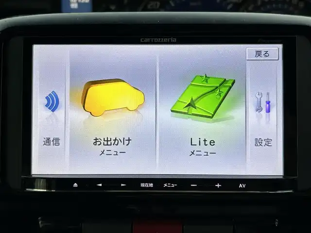 ダイハツ タント カスタム X 福岡県 2011(平23)年 4.9万km ブラックマイカメタリック ワンオーナー/社外7型ナビ（BT/フルセグ/DISC）/Bカメラ/片側パワースライドドア/純正14インチAW/盗難防止装置/フロアマット/スマートキー/保証書/取扱説明書