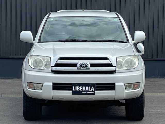トヨタ ハイラックス サーフ SSR－X 青森県 2005(平17)年 18.3万km ホワイトパールクリスタルシャイン /４WD/社外ナビ/　（DVD/Bｔ視聴可）/社外バックカメラ/社外16インチアルミホイール/ランプ付きサイドステップ/純正ドアバイザー/純正フロアマット/バックドア・イージークローザー/リア7面プライバシーガラス/オートライト/Wエアバッグ/ABS/取説
