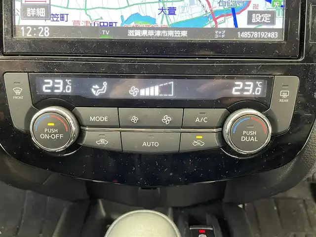 日産 エクストレイル ハイブリッド 20Xi 滋賀県 2018(平30)年 6.2万km ダークメタルグレー 【官位登録・DNクレーム無効】/純正9型ナビ/・フルセグTV/・Bluetooth/・CD/DVD/アルパイン後席モニター/プロパイロット/インテリジェントアラウンドビューモニター/インテリジェントルームミラー/パワーバックドア/ハイビームアシスト/LEDヘッドランプ/ETC/コーナーセンサー/ステアリングスイッチ