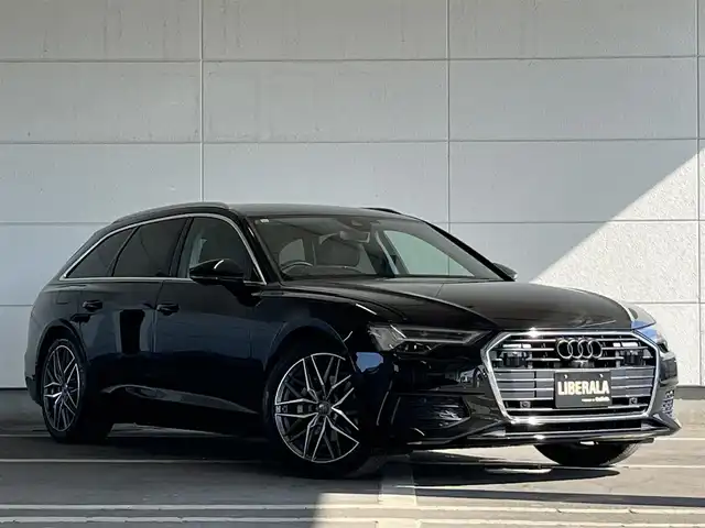 アウディ Ａ６ アバント 40TDIクワトロ 山形県 2021(令3)年 3.4万km 黒 純正ナビ/フルセグTV/AppleCarplay/バーチャルコックピット/アダプティブクルーズコントロール/レーンキープアシスト/ブラインドスポットモニター/アンビエントライト/レザーシート/パワーシート/パドルシフト/コーナーセンサー/電動リアゲート/フットオープナー