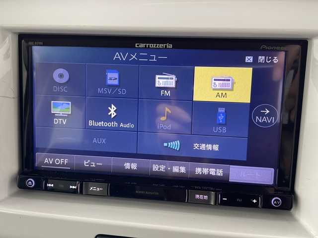 スズキ ハスラー X ターボ 道央・札幌 2014(平26)年 12.6万km ブルーイッシュブラックパール3 ・４WD/ターボ車/・スズキセーフティーサポート/・レーダーブレーキサポート/・リフトアップ/トーヨー　オープンカントリー/・カロッツェリアSDナビ/・DVD.CD.SD.フルセグ/・ミラーヒーター/シートヒーター/・ドライブレコーダー/エンジンスターター/・ETC/・HIDライト/オートライト/・アイドリングストップ/・スマートキー/スペアキー/・純正アルミ付スタッドレスタイヤ積込