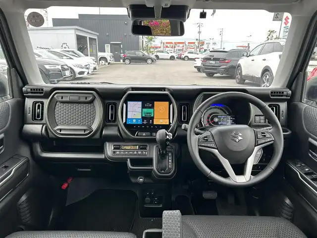 スズキ ハスラー タフワイルド 千葉県 2025(令7)年 0.2万km シルバー ・スズキコネクト/・スマートホン連携／全方位モニター付き純正ナビ/・360°UV&IRガラス/・ナノイー機能付きオートエアコン/・シートヒーター/・スマートキー/・AAC