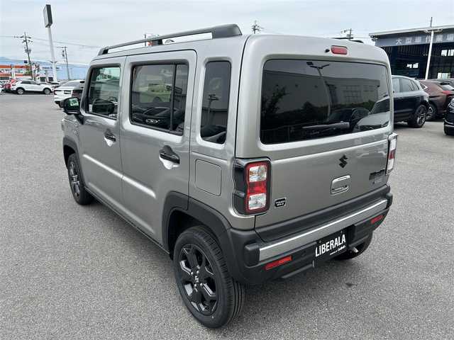 スズキ ハスラー タフワイルド 滋賀県 2025(令7)年 0.2万km シルバー ・スズキコネクト/・スマートホン連携／全方位モニター付き純正ナビ/・360°UV&IRガラス/・ナノイー機能付きオートエアコン/・シートヒーター/・スマートキー/・AAC