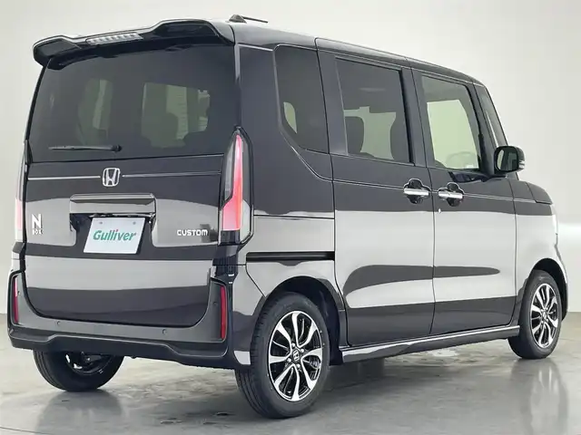 ホンダ Ｎ ＢＯＸ カスタム コーディネートスタイル 愛知県 2025(令7)年 0.1万km パープルⅡ ホンダセンシング　ハーフレザー　シートヒーター　ホンダコネクトナビ装着用ＰＫＧ　マルチビューカメラシステム　衝突軽減　追従クルコン　ハンドル支援　ＬＥＤオートライト　ツートンカラー　両側パワスラ　禁煙