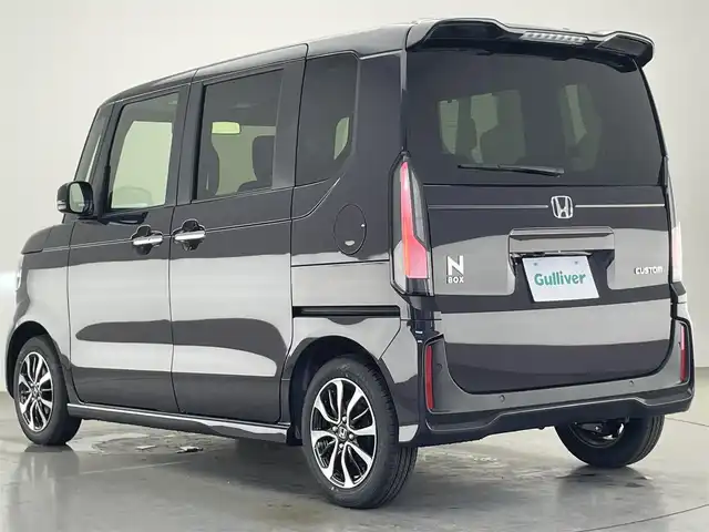 ホンダ Ｎ ＢＯＸ カスタム コーディネートスタイル 愛知県 2025(令7)年 0.1万km パープルⅡ ホンダセンシング　ハーフレザー　シートヒーター　ホンダコネクトナビ装着用ＰＫＧ　マルチビューカメラシステム　衝突軽減　追従クルコン　ハンドル支援　ＬＥＤオートライト　ツートンカラー　両側パワスラ　禁煙