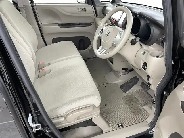 ホンダ Ｎ ＢＯＸ G Lパッケージ 福島県 2015(平27)年 3.5万km スマートブラック あんしんパッケージ/・シティブレーキアクティブシステム（低速域衝突軽減ブレーキ＋誤発進抑制機能）/・前席用i-サイドエアバッグシステム〈容量変化タイプ〉＋サイドカーテンエアバッグシステム（前席/後席対応）/車線逸脱抑制機能/純正SDナビ/型番：VXM-155VSi/・AM/FM/CD/DVD/BT/ワンセグTV/・バックカメラ/・ETC/・前後ドライブレコーダー/チルト式ステアリング/・ステアリングスイッチ/・パドルシフト/プッシュスタート/・スマートキー/・スペアキー/両側パワースライドドア/ベンチシート/HIDヘッドライト/・オートライト/純正フロアマット/ドアバイザー
