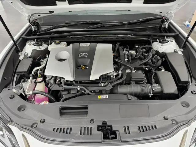 レクサス ＥＳ 300h Fスポーツ 三重県 2020(令2)年 1.6万km ホワイトノーヴァガラスフレーク ハイブリッド/FF/MTモード付フロアCVT/12.3型ナビ/（AM/FM/CD/DVD/SDREC/SD/USB/Bluetooth/Miracast/AUX/TV/CarPlay/AndroidAuto）/【OP】パノラミックビューモニター＋PKSB（後方歩行者）/ドライブレコーダー前後/ETC2.0/Lexus Safety System＋/・プリクラッシュセーフティ/・レーントレーシングアシスト/・上下二段式アダプティブハイビームシステム/・レーダークルコン/・ロードサインアシスト/・先行車発進告知/・ドライバー異常時対応システム/ブラインドスポットモニター［BSM］＋パーキングサポートブレーキ（後方接近車）/装備/メーカーOP/●ハンズフリーパワートランク/●AC100Vコンセント（非常時給電機能付）/標準装備/・ムーンルーフ/・Fスポ専用L-tex（合皮）シート（D席/N席冷暖機能付）/・8wayパワーシート＋電動ランバーサポート（Dメモリー付/N）/・ステアリングヒーター/・左右独立オートエアコン/・電動リヤウインドウサンシェード/・3眼LEDヘッドランプ/・パドルシフト/・雨滴感応式フロントワイパー/・Fスポ専用19inAW/・スマートキーx2＋カードキーx1/など