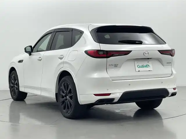 マツダ ＣＸ－６０ XD HV プレミアムスポーツ 熊本県 2022(令4)年 4.2万km ロジウムホワイトプレミアムメタリック ワンオーナー　/サンルーフ　/純正ナビ　/全周囲カメラ　/ＥＴＣ　/i-ACTIVSENSE/・レーダークルーズコントロール/・レーンキープアシスト/・衝突軽減ブレーキ/・前後誤発進抑制機能/・ブラインドスポットモニター/・ロードキープアシスト/・側方危険回避アシスト/・標識認識システム/・オートハイビーム/・スマートブレーキサポート/前後クリアランスソナー　/全席シートヒーター　/前席エアーシート　/前席パワーシート　/ダウンヒルアシスト/横滑り防止/アイドリングストップ/パワーバックドア/ステアリングヒーター/ヘッドアップディスプレイ/電動パーキングブレーキ/ブレーキホールド/純正フロアマット/純正２０インチAW/オートライト/LEDヘッドライト/フォグライト/スマートキー/プッシュスタート/保証書