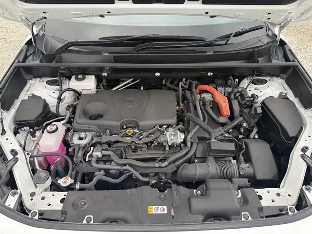 トヨタ ＲＡＶ４ HV アドベンチャー オフロードPKGⅡ 兵庫県 2023(令5)年 4.2万km スーパーホワイトⅡ パノラミックビューモニター/パワーリアゲート/ブラインドスポットモニター/デジタルインナーミラー（前後ドラレコ内蔵）/フォグランプ（Ｆ/Ｒ）/両前席シートヒーター＆ベンチレーション/ステアリングヒーター/黒革シート/メモリ付パワーシート/ルーフレール/純正10.5インチディスプレイ（車載ナビ有）/フルセグテレビ/純正18インチアルミホイール/スペアキー有り