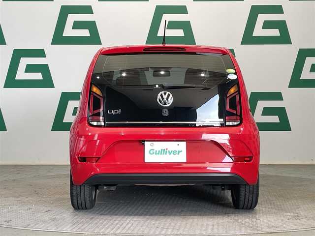 フォルクスワーゲン アップ！ ハイアップ！ 鹿児島県 2019(平31)年 2.2万km トルネードレッド ワンオーナー　/禁煙　/ナビ（CD/DVD/Bluetooth/フルセグTV）/バックカメラ　/前席シートヒーター　/クルーズコントロール　/コーナリングライト　/ＥＴＣ　/前方ドライブレコーダー/レザーステアリング　/後方コーナーセンサー　/オートライト　/純正フロアマット