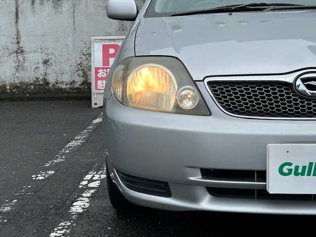 トヨタ カローラ フィールダー S 宮城県 2001(平13)年 9.4万km シルバーM 4WD/ルーフレール/社外SDナビ/（CD/DVD/Bluetooth/USB/iPad/MSV)/ワルセグTV/ETC/純正フロアマット/リモコンキー/社外スチールホイール付き冬タイヤ/（185/70/R14）/純正スチールホイール付き夏タイヤ積込み/（185/70/R14）