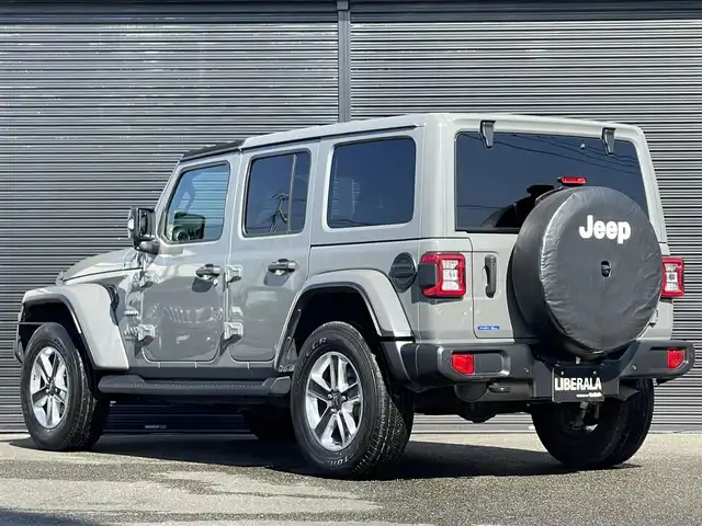 クライスラー・ジープ ジープ ラングラー ルビコン LTDEDwithサンライダー FT for HT 山梨県 2022(令4)年 3.6万km グレー 特別仕様車　/スティンググレー　/純正メモリナビ　/ＦＳＢカメラ　/フルセグ　/カープレイ　　/ＢＴ　/ＡＣＣ　/ＢＳＡ　/ＬＫＡ　/オープントップ　/ＬＥＤヘッドライト　/黒革　/シートＨ　　/純正１８ＡＷ